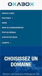 Mobile Screenshot of oxabox.com